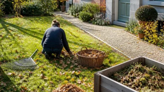 Feuilles mortes : cinq gestes d’octobre pour transformer le tapis automnal en atout écologique
