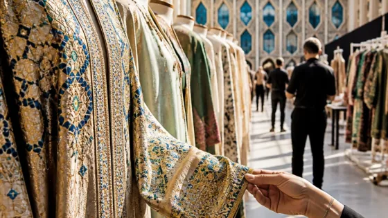 Astana : la collection "Soul of Morocco" fait dialoguer caftan et patrimoine sur la World Designer Fashion Week